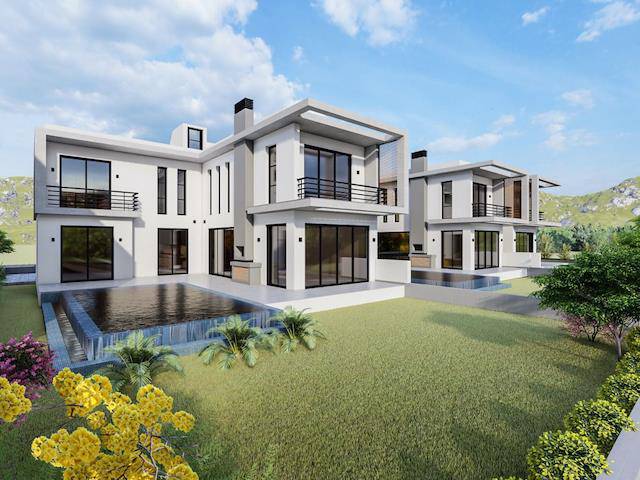 Kıbrıs Girne Tatlısu’da Satılık Modern Villalar